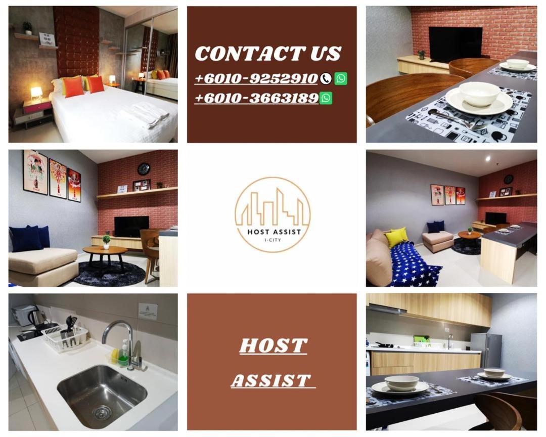 Studio Apartment With Balcony By Host Assist I-City シャー・アラム エクステリア 写真